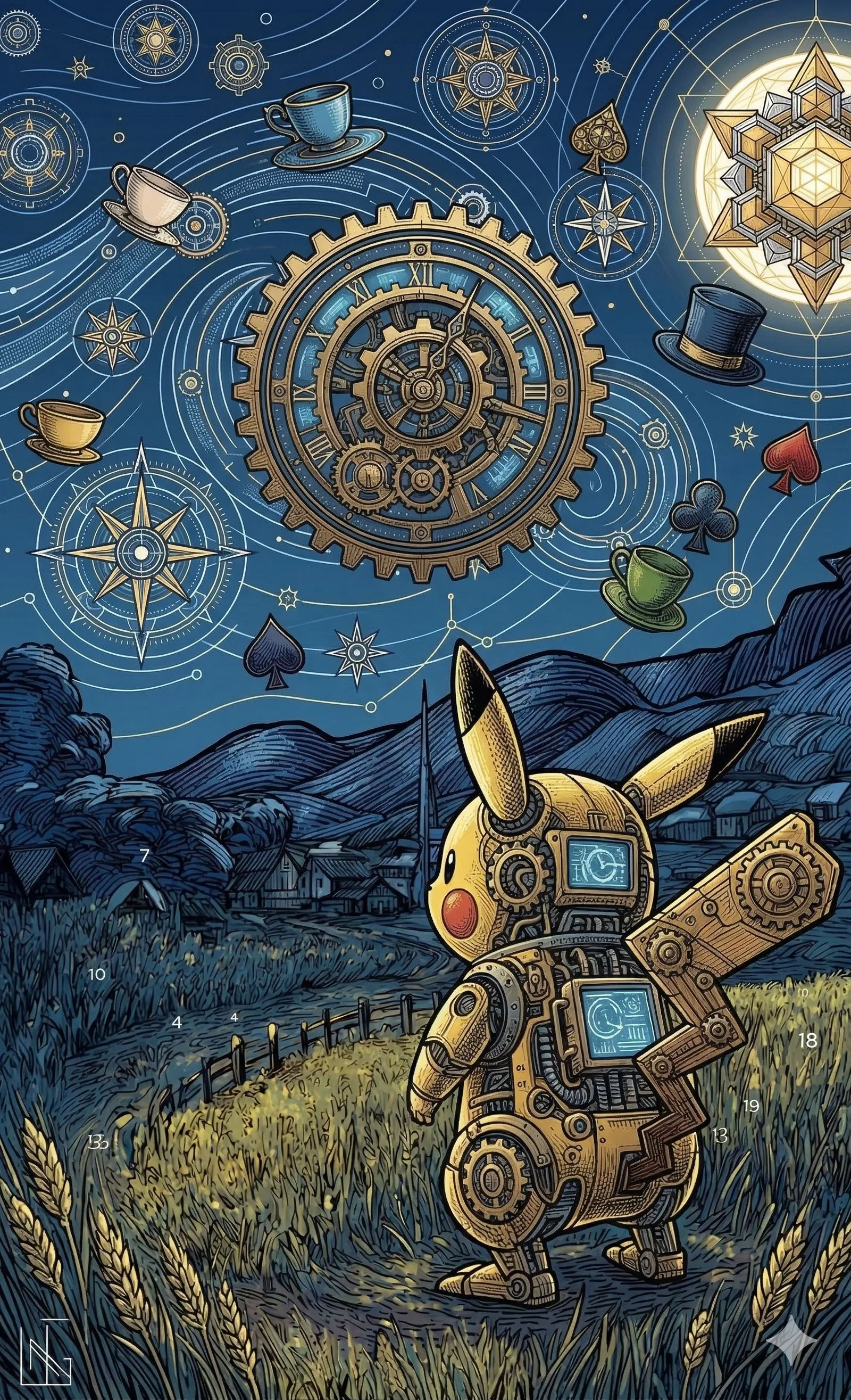 Pikachu // Steampunk Mutation